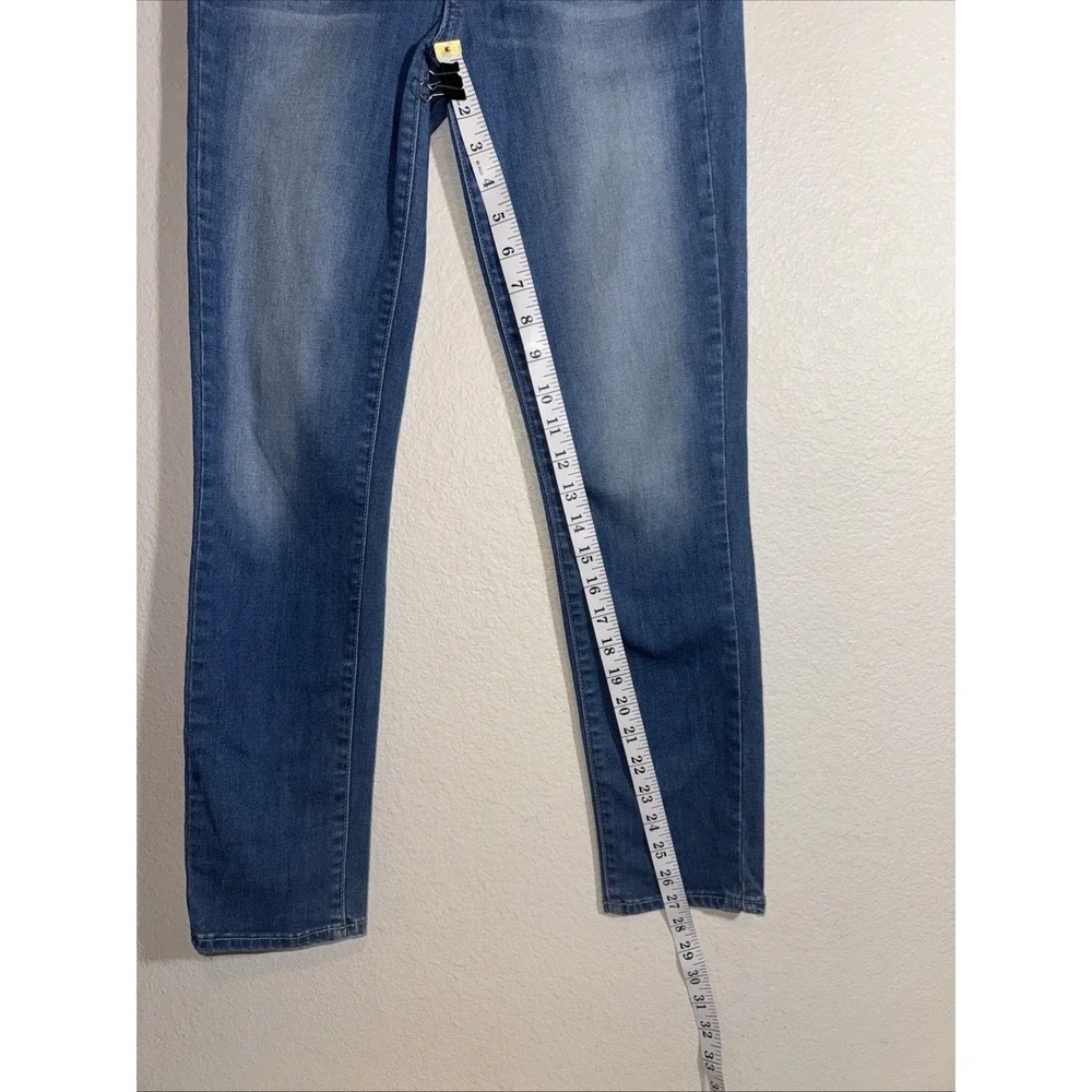 PAIGE Kylie Crop Jeans Womens 27 Blue Stretch Denim Made In USA 🇺🇸 Cropped
